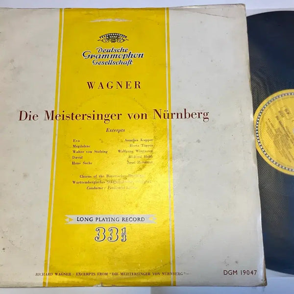 [BUNJANG] Richard Wagner Die Meistersinger von Nürnberg Excerpts Mono LP / 모노초기반) 바그너 "뉘른베르크의 마이스터징거" LP