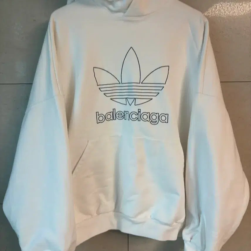 [BUNJANG] Adidas Balenciaga Hoodie (Size 3) / [3] 백화점판 아디다스 발렌시아가 후드티
