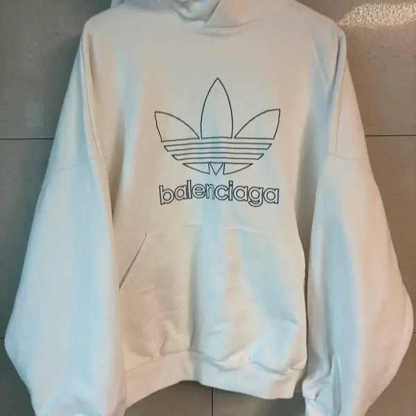 [BUNJANG] Adidas Balenciaga Hoodie (Size 3) / [3] 백화점판 아디다스 발렌시아가 후드티