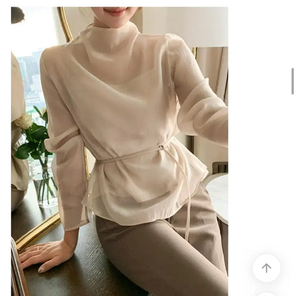 [BUNJANG] ATTRANGS Sleeveless Blouse Set / (항공과)(하객룩) 아뜨랑스 나시 블라우스 세트