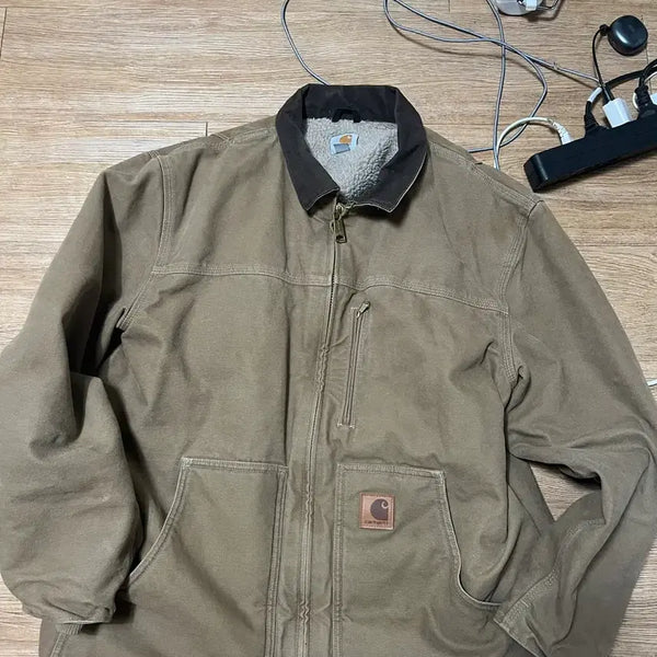 [BUNJANG] Carhartt C61 Fleece Lined Bomber Jacket / 칼하트 c61 [L]