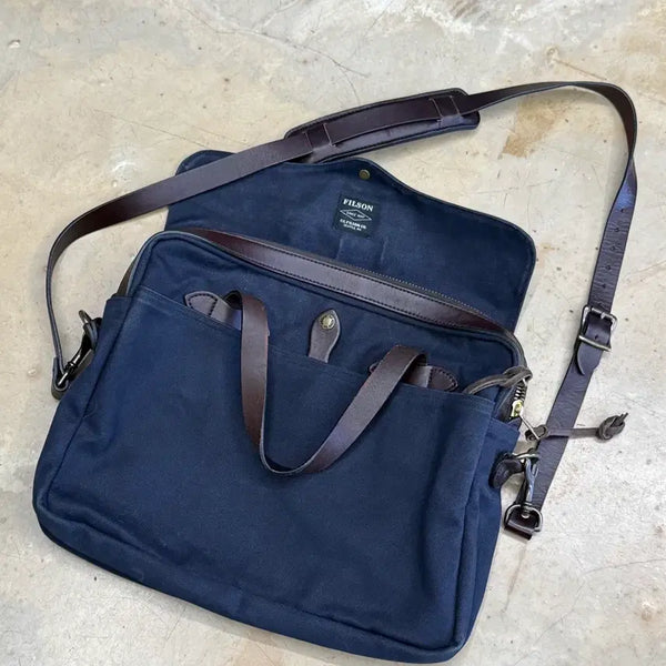 [BUNJANG] Filson Rugged Twill Tote Bag Navy OS / OS 필슨 네이비 러기드 트윌 토트백