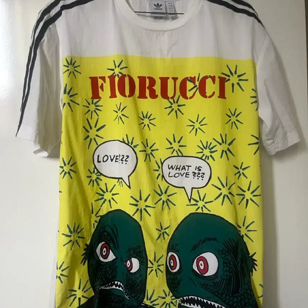 [BUNJANG] Adidas x Fiorucci Collaboration T-Shirt (L) / 아디다스X피오루치 콜라보 반팔티셔츠 L