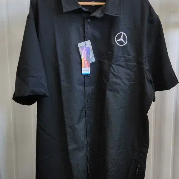 [BUNJANG] Mercedes-Benz Work Shirt Black (XL) / 새상품 정품 메르세데스벤츠 워크 셔츠 블랙 (빅사이즈)