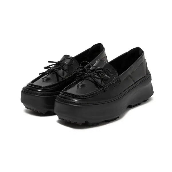[BUNJANG] Fluffy Citrus Glow Platform Loafers Black / 플러피시트러스 Glow plattform Loafer 블랙