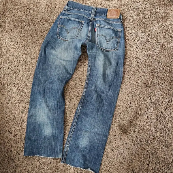 [BUNJANG] Levi's 523 Vintage Cut Denim Jeans / 리바이스 levis 523 빈티지 커팅 데님