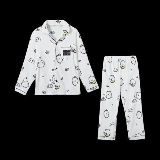 [BUNJANG] Spao Damgom I Like Home Best Sleepwear Pajamas White / 이번주만 3.5) 스파오 담곰이 나는 집이 제일 좋담곰 수면잠옷 화이트 농담곰