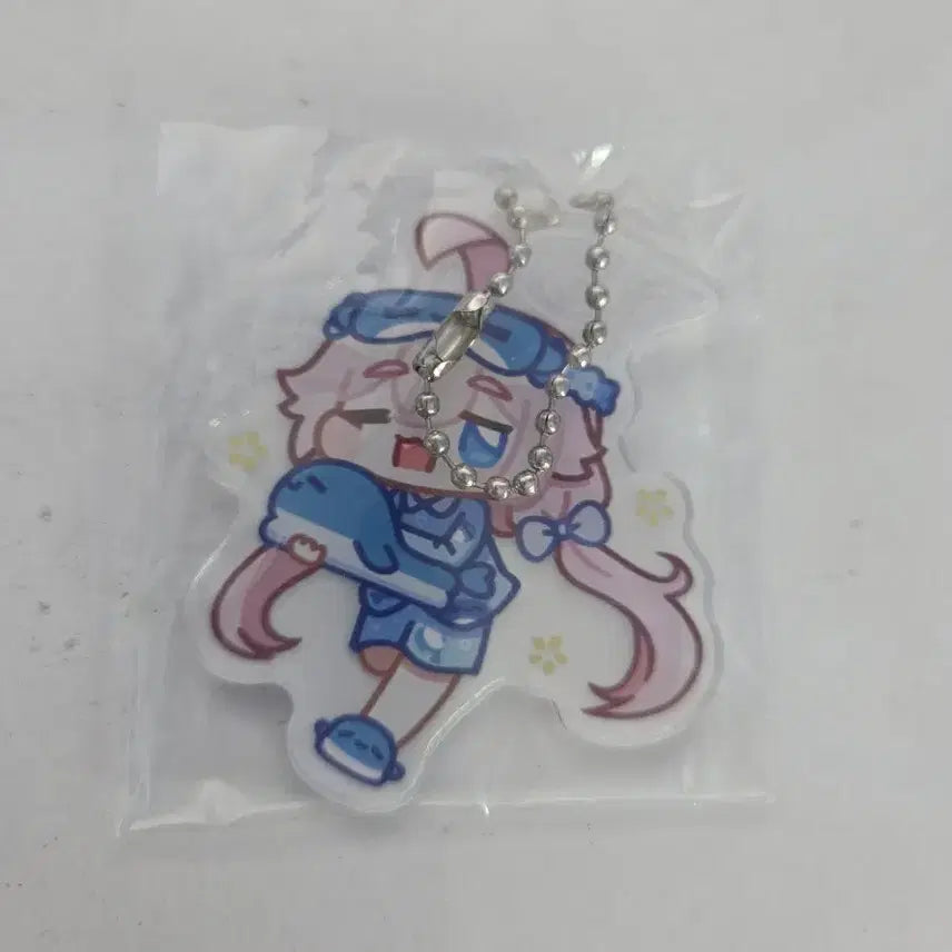 [BUNJANG] Blue Archive Hoshino Slippers Special Edition Keychain / 블루아카이브 호시노 슬리퍼 특전키링
