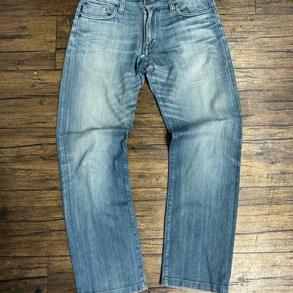 [BUNJANG] Calvin Klein Jeans BODY Low Rise Slim Denim Pants Light Blue Y2K Size 30 / 캘빈클라인 진스 BODY 로우라이즈 슬림 데님 팬츠 30 연청 Y2K