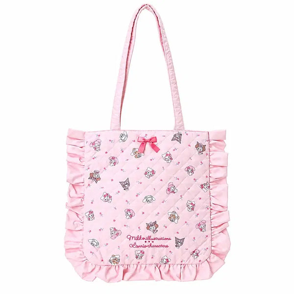 [BUNJANG] Sanrio x Miko Collaboration Tote Bag / 일본가) 정품 산리오 x 미코 콜라보 산리오캐릭터즈 토트백 가방