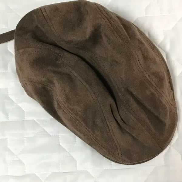 [BUNJANG] Vintage Suede Hunting Cap / 빈티지 스웨이드 헌팅캡