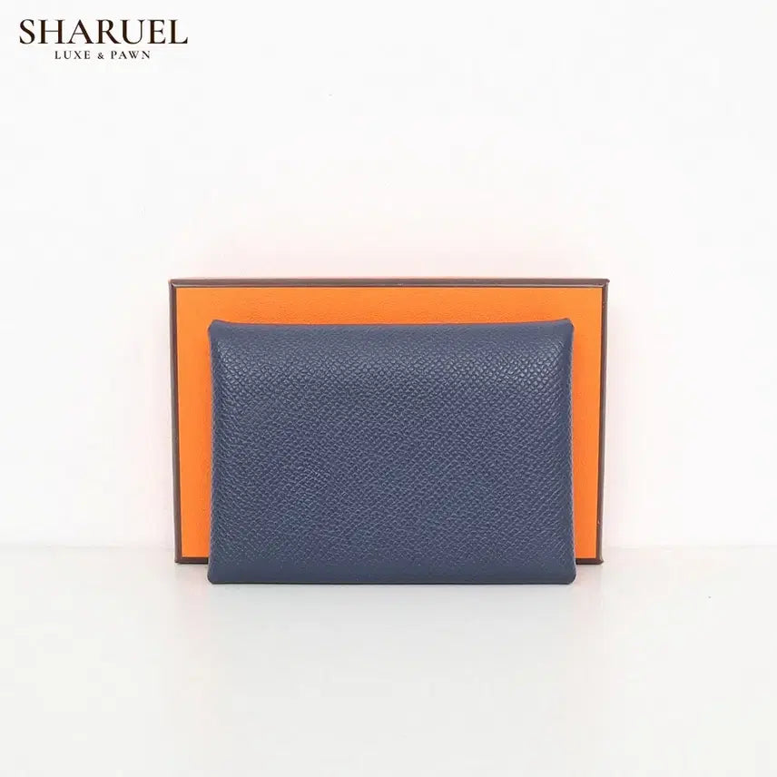 [BUNJANG] Hermès Calvi Duo Card Holder Epsom K Stamp / 에르메스 칼비 듀오 카드지갑 앱송 K각인 H083035
