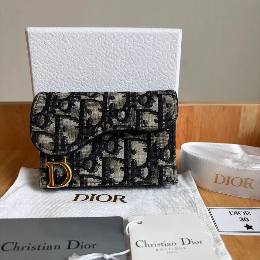 [BUNJANG] Dior Saddle Oblique Card Holder (S+ Grade) / [S+급/금장굿] 디올 새들 오블리크 카드지갑