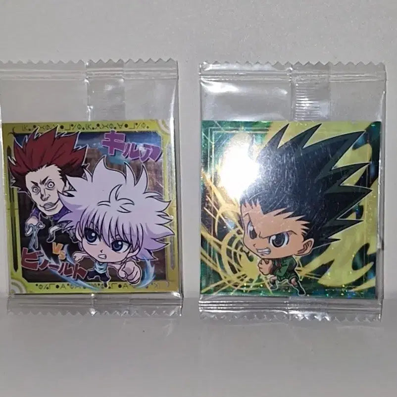 [BUNJANG] Hunter x Hunter Gon & Killua Wafer Seal Stickers Bundle Set / (일괄)헌터헌터 곤 키르아 웨하스 씰스티커