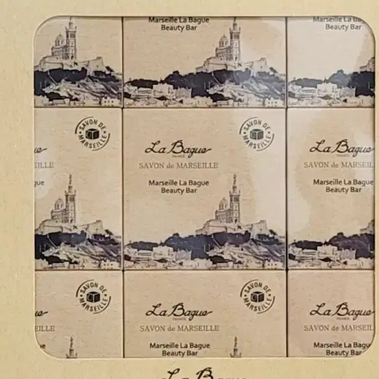 [BUNJANG] La Bague Original Soap 9-Piece Set, Savon de Marseille / 라 바그 오리지널 솝 9개입 세트 보델 마르세유
