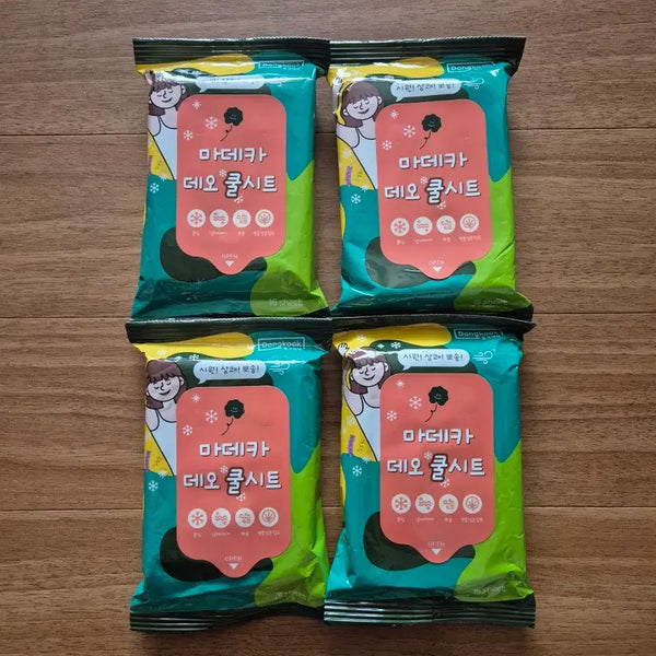 [BUNJANG] Dongkook Pharmaceutical Madeca Deo Cool Tissue Lavender 15 Wipes x 4 Packs / 동국제약 쿨티슈 라벤더(새것)