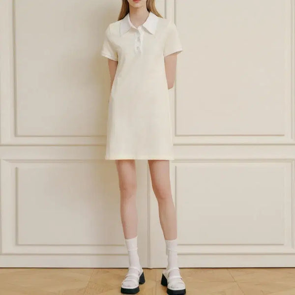 [BUNJANG] LOOKAST Casey Pique Dress Yellow S / LOOKAST 룩캐스트 케이시 피케 원피스