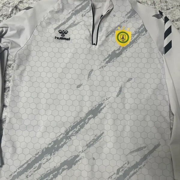 [BUNJANG] Cheonan Jeil High School Football Club Hummel Training Suit (Size 100) / 천안제일고 축구부 트레이닝복 흰색 오늘만 이가격