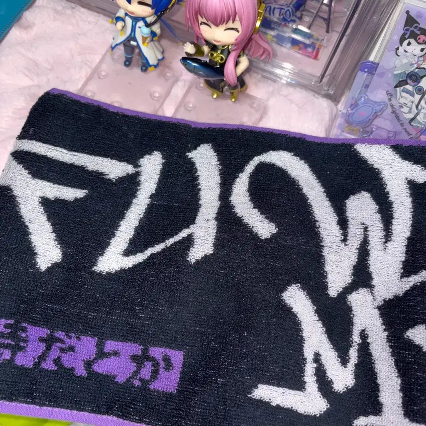 [BUNJANG] Nijisanji Ropponmatsu Fuwa Minato Muffler Towel / 니지산지 로후마오 니지다토카 후와 미나토 머플러 타올