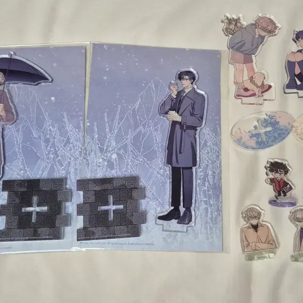 [BUNJANG] Bundle Set: No Roots Tree HeeSeo TaeKyung Acrylic Standee / [일괄] 뿌리없는나무 뿌없나 희서 태경 아크릴 양도