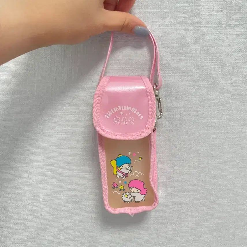 [BUNJANG] Sanrio Little Twin Stars Kiki Lala Vintage Mini Lip Pouch (1997) / 고전 빈티지) 산리오 리틀트윈스타 키키라라 미니 립 파우치