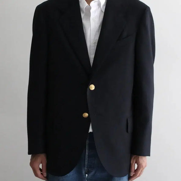 [BUNJANG] NEAT TOKYO Scotch Cheviot Single Blazer (Gold Button) / NEAT_TOKYO 니트도쿄 SCOTCH CHEVIOT Blazer