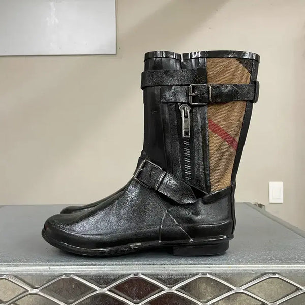 [BUNJANG] Burberry Nomen Dale Rain Boots (Size 37) / 버버리 노멘데일 레인 부츠 37 (gr-5402)