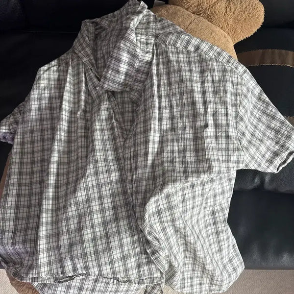 [BUNJANG] Plaid Shirt / 체크무늬 셔츠