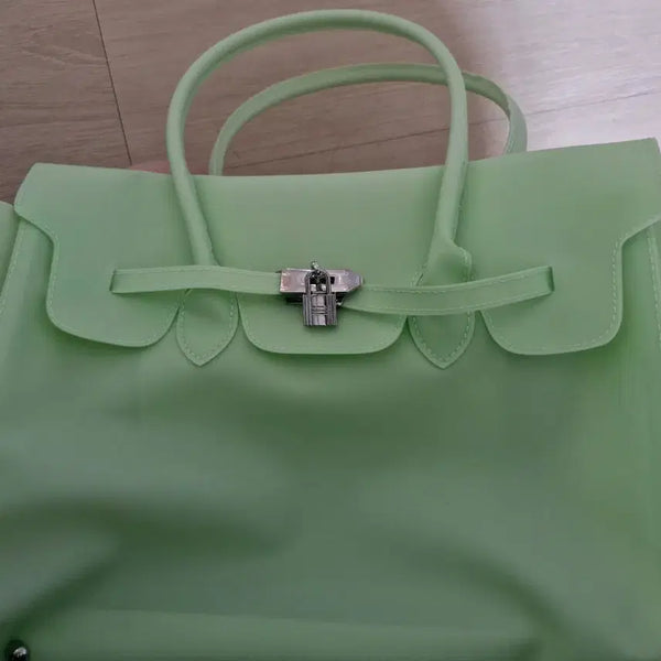 [BUNJANG] Jelly Birkin Bag Melon Soda / 젤리 버킨백 새상품 메론소다
