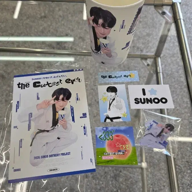 [BUNJANG] ENHYPEN Sunoo Birthday Event Special Set + Lucky Draw Photocard Holder / 엔하이픈 선우생카 특전세트+럭드