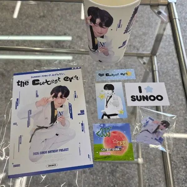 [BUNJANG] ENHYPEN Sunoo Birthday Event Special Set + Lucky Draw Photocard Holder / 엔하이픈 선우생카 특전세트+럭드