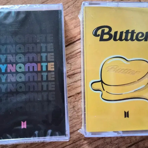 [BUNJANG] BTS Dynamite & Butter Cassette Tape Bundle Set / 방탄소년단 다이너마이트 버터 카세트테이프