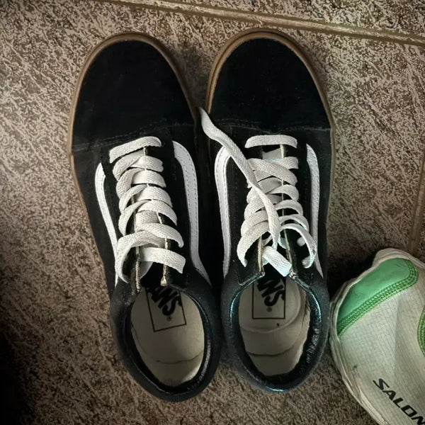 [BUNJANG] Vans Old Skool Black Sneakers / 반스 올드스쿨 블랙