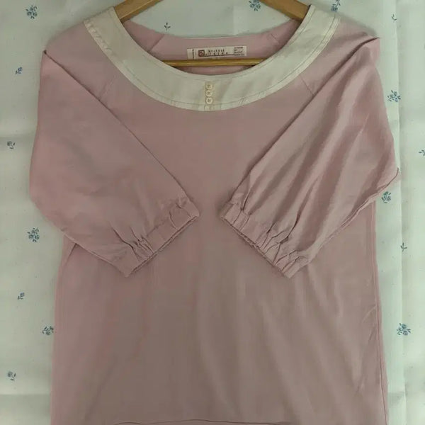 [BUNJANG] Hagumi Mori Girl Layered T-Shirt / 일본빈티지 하구미 모리걸 레이어드티셔츠