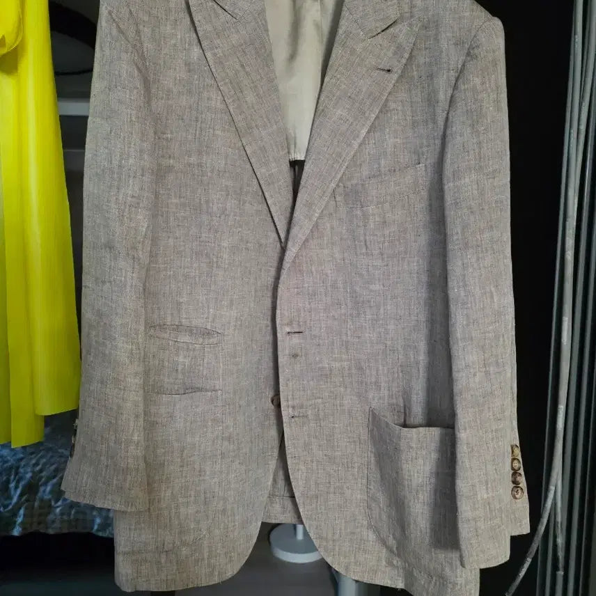 [BUNJANG] Brunello Cucinelli Beige Linen Jacket / 브루넬로쿠치넬리 베이지 린넨 자켓