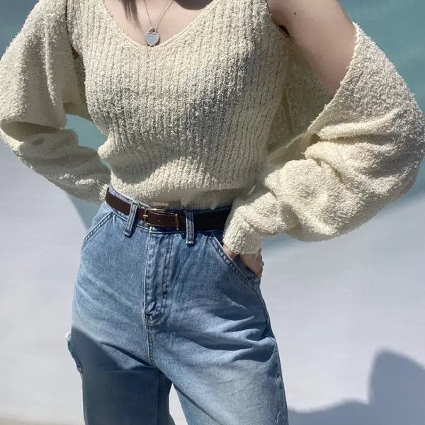 [BUNJANG] Monopole Reble Bolero Set / 모노플 리블 볼레로 세트 4 color