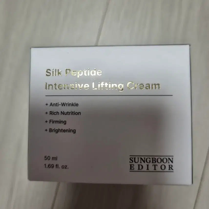 [BUNJANG] Ingredient Editor Silk Peptide Intensive Lifting Cream / 성분 에디터 실크 펩타이드 인텐시브 리프팅 크림