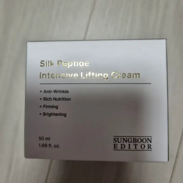 [BUNJANG] Ingredient Editor Silk Peptide Intensive Lifting Cream / 성분 에디터 실크 펩타이드 인텐시브 리프팅 크림