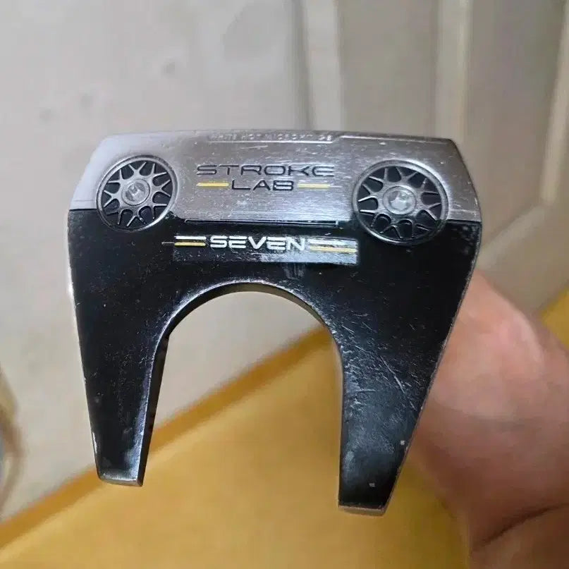 [BUNJANG] Odyssey Stroke Lab #7 Putter with Headcover / 오디세이 스트로크랩 세븐 퍼터
