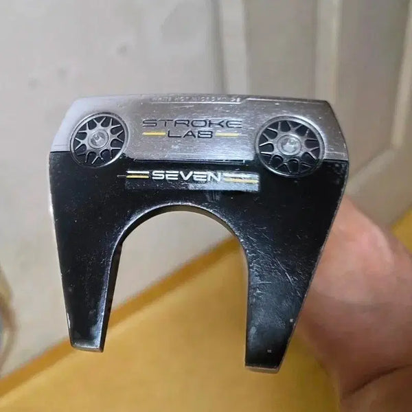 [BUNJANG] Odyssey Stroke Lab #7 Putter with Headcover / 오디세이 스트로크랩 세븐 퍼터
