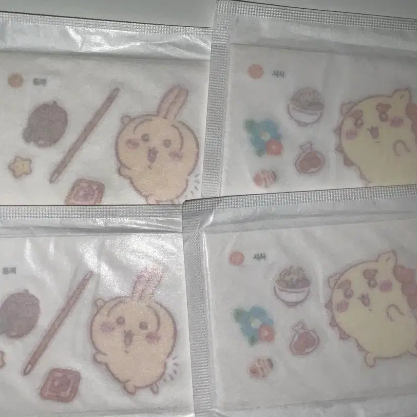 [BUNJANG] Chiikawa Usagi Bagel Chip Sticker / 치이카와 우사기 시사 베이글칩 띠부실 스티커 교환