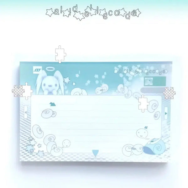 [BUNJANG] AllDollscode Memo Pad / alldollscode 메모패드 떡메띵