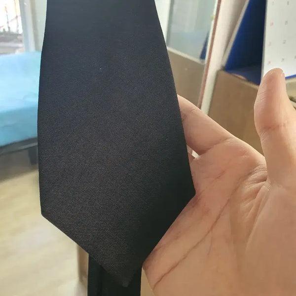 [BUNJANG] Basic Black Necktie / 기본 블랙 색상 넥타이 택포1만원에 판매합니다