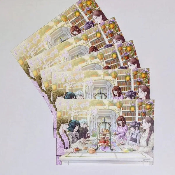[BUNJANG] A Fragrant Flower Blooms Bravely Vol. 23 First Edition Japanese Postcard / 향기로운 꽃은 늠름하게 핀다 23권 초판 일본 엽서