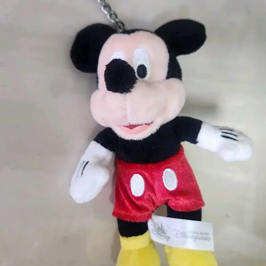 [BUNJANG] Hong Kong Disneyland Mickey Mouse Keyring with Tag / 미키마우스 키링 홍콩 디즈니랜드 텍 포함