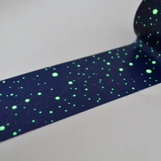 [BUNJANG] MT Limited Edition Glow-in-the-Dark Constellation Masking Tape Set / 마스킹 테이프 마테띵 마테컷 한정 mt 고전스티커 야광테디 샌디라이온