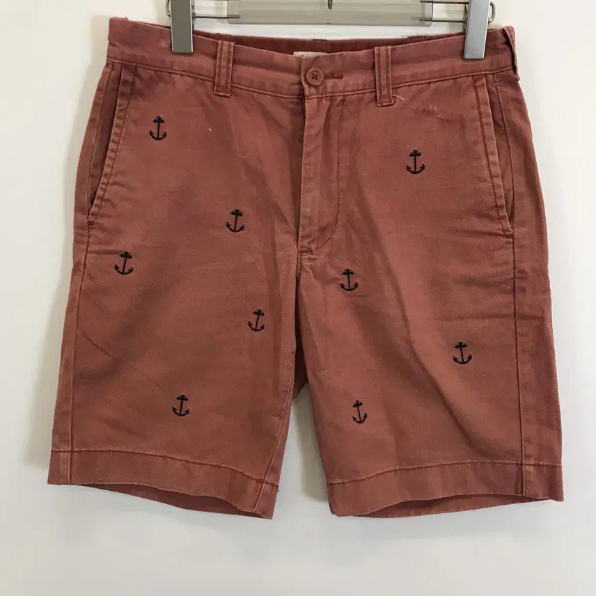 [BUNJANG] J.CREW Anchor Embroidered Chino Shorts Size 29 / J.CREW 앵커자수 치노쇼츠 [29]