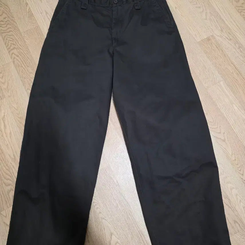 [BUNJANG] Uniqlo U Wide Fit Chino Pants Dark Brown / 유니클로 U 와이드핏 치노 팬츠