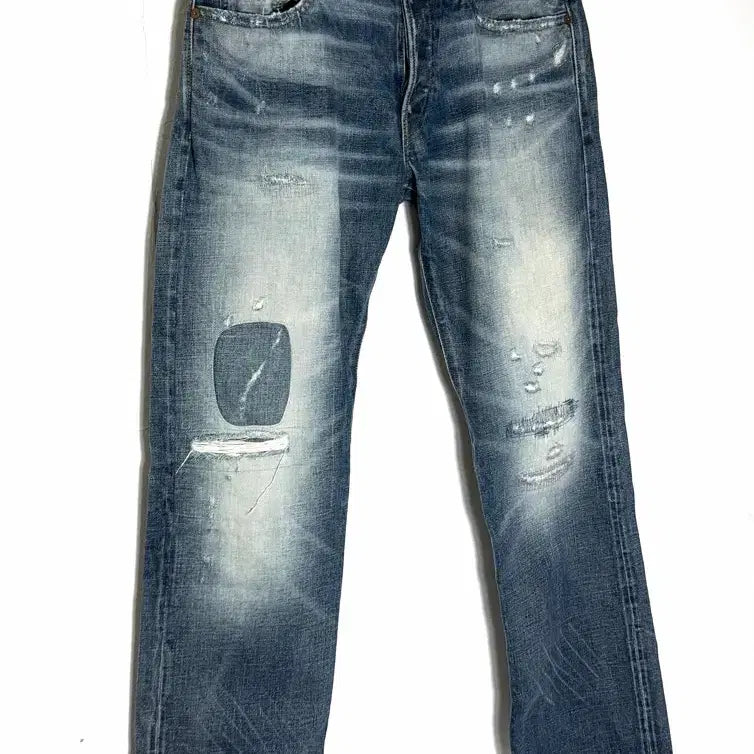 [BUNJANG] Polo Patchwork Denim Pants / 폴로 데님팬츠