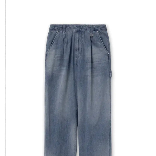[BUNJANG] Wooyoungmi Blue Lightweight Bending Denim Pants Size 52 / 26ss 새상품 52 우영미 블루 라이트웨이트 밴딩 데님 팬츠